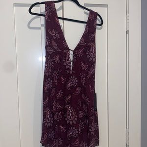 Forever 21 Paisley Mini Dress